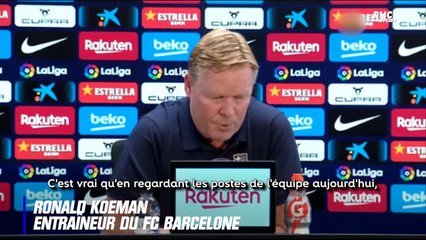 Mercato : Koeman veut encore un attaquant pour le Barça
