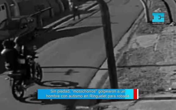 Sin piedad, motochorros golpearon a un hombre con autismo en Ringuelet para robarle
