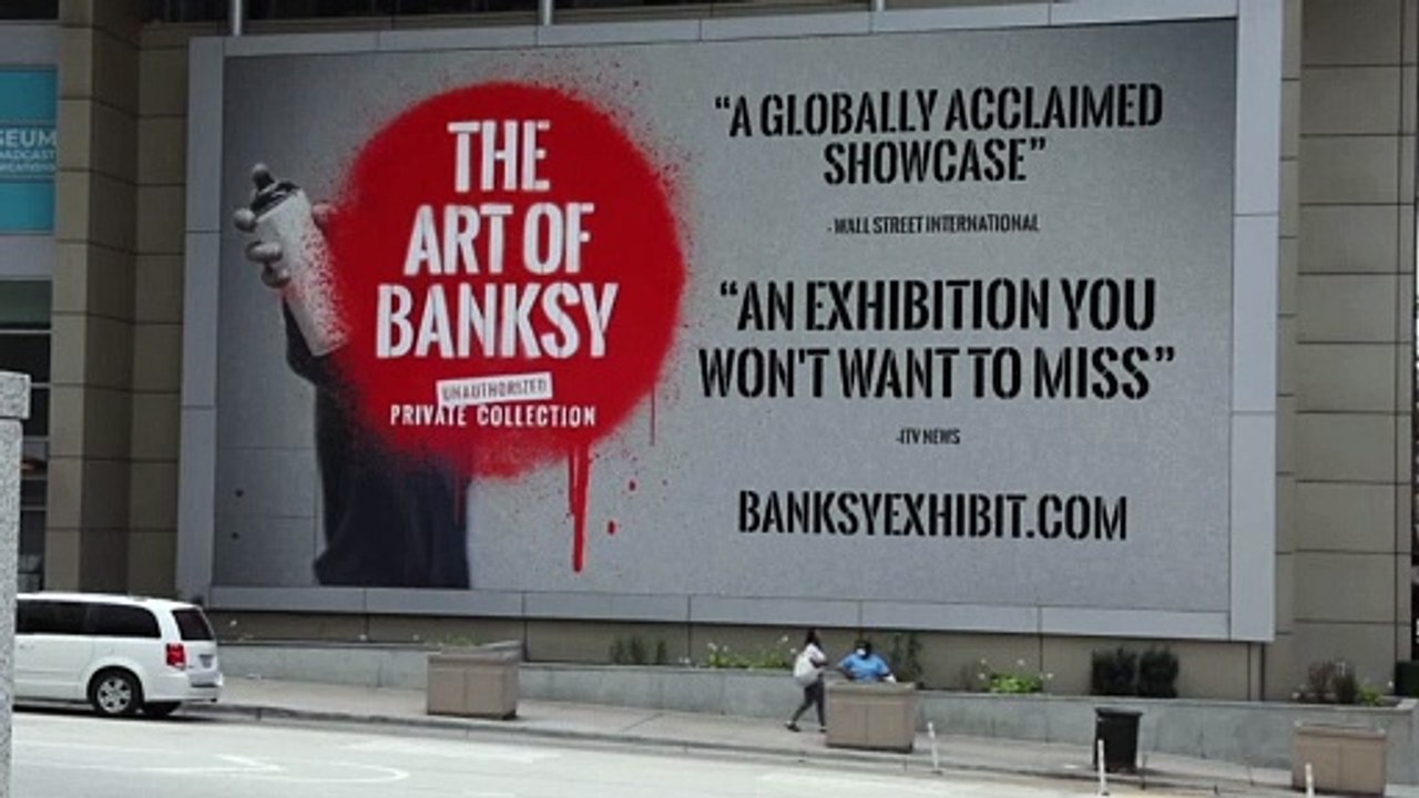 'The Art of Banksy' zur Schau gestellt: Kunst-Kostbarkeiten in Chicago