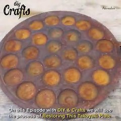 How to make restoring rusty takoyaki plate