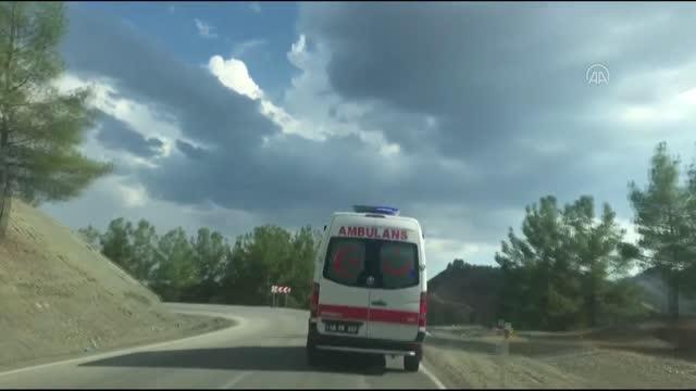 KAHRAMANMARAŞ - Yangın söndürme uçağı düştü (6)