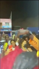 Arrivee Viviane à Abidjan