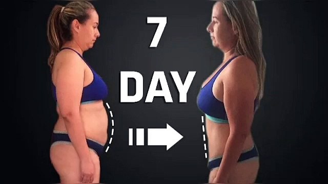 Lose Belly Fat in 7Days | Intense Abdominal Routine For A Flat And Non-Sagging lower Stomach.