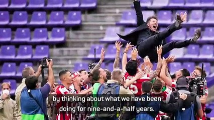 Atletico will not change our path - Simeone