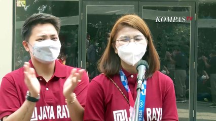 Greysia - Apriyani Tahan Tangis Haru Saat Namanya Dijadikan Nama Gedung Olahraga