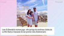 Liam Di Benedetto gaga de sa fille Sharly : 1 mois de vie, craquantes photos du bébé