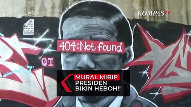 Viral! Mural Mirip Jokowi Bikin Heboh dan Jadi Trending Topik