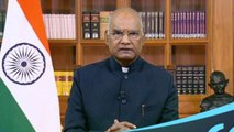 President Ram Nath Kovind addresses nation on eve of Independence Day