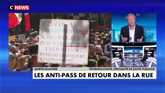 Martin Blachier : «le pass sanitaire n’empêche pas la contamination»