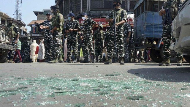 JK: Terrorist attack on CRPF convoy before the I-Day