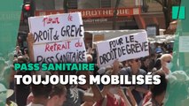 Contre le pass sanitaire, la mobilisation reste forte