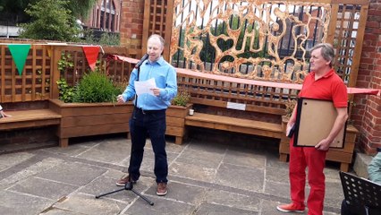 Tribute to hit-and-run victim Naomi Colcomb at Naomi's Place opening