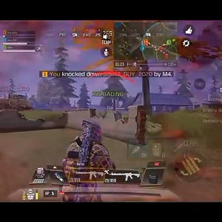 1v3 in hard situation :)