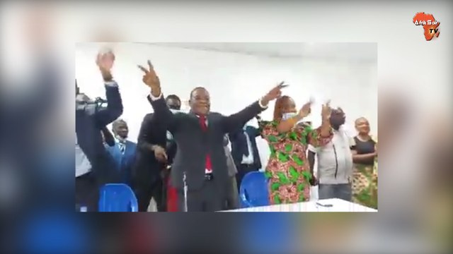 Arrivée de Pascal Affi N’Guessan au Comité central du FPI