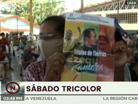 Lara| Entregados 450 títulos de tierra urbana en Cerrito Blanco II beneficiando a 250 familias