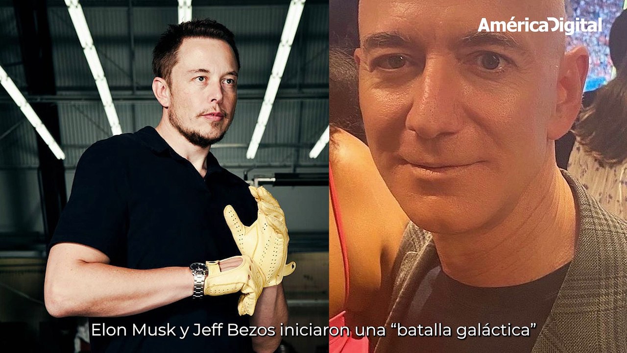 Elon Musk vs. Jeff Bezos, la disputa de los multimillonarios por ser el emperador del espacio