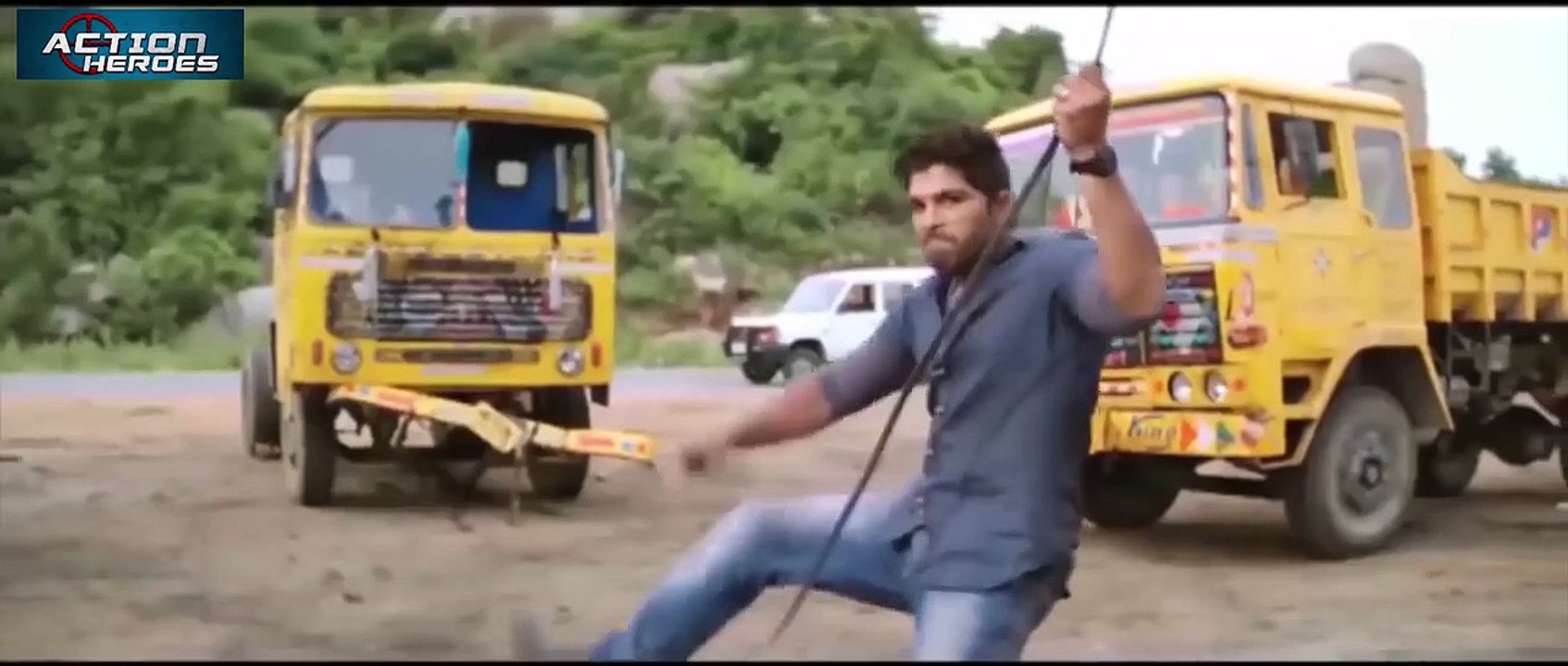 Allu Arjun Vs Jr NTR Best Action Scene _ South Indian Hindi Dubbed Best Action Scene