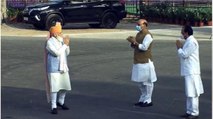 PM Modi reaches at Red Fort, inspected guard of honor