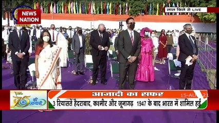 PM Modi unfurls the Tricolor & addresses the Nation from Red Fort