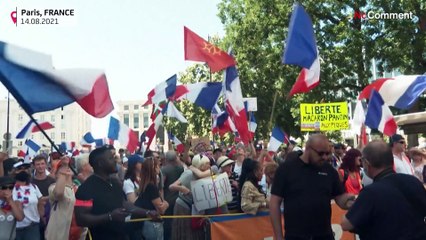 Video herunterladen: Immer mehr Gelbwesten bei Protesten gegen Corona-Regeln in Frankreich