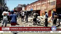 Hundreds dead after 7.2 earthquake rocks Haiti