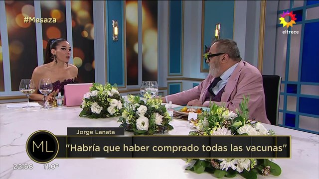 Jorge Lanata: Son muy inútiles , en La noche de Mirtha con Juana Viale - 14/08/21 (02)