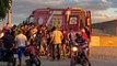 Acidente de moto deixa mulher ferida em Pombal e bombeiro dá detalhes da ocorrência