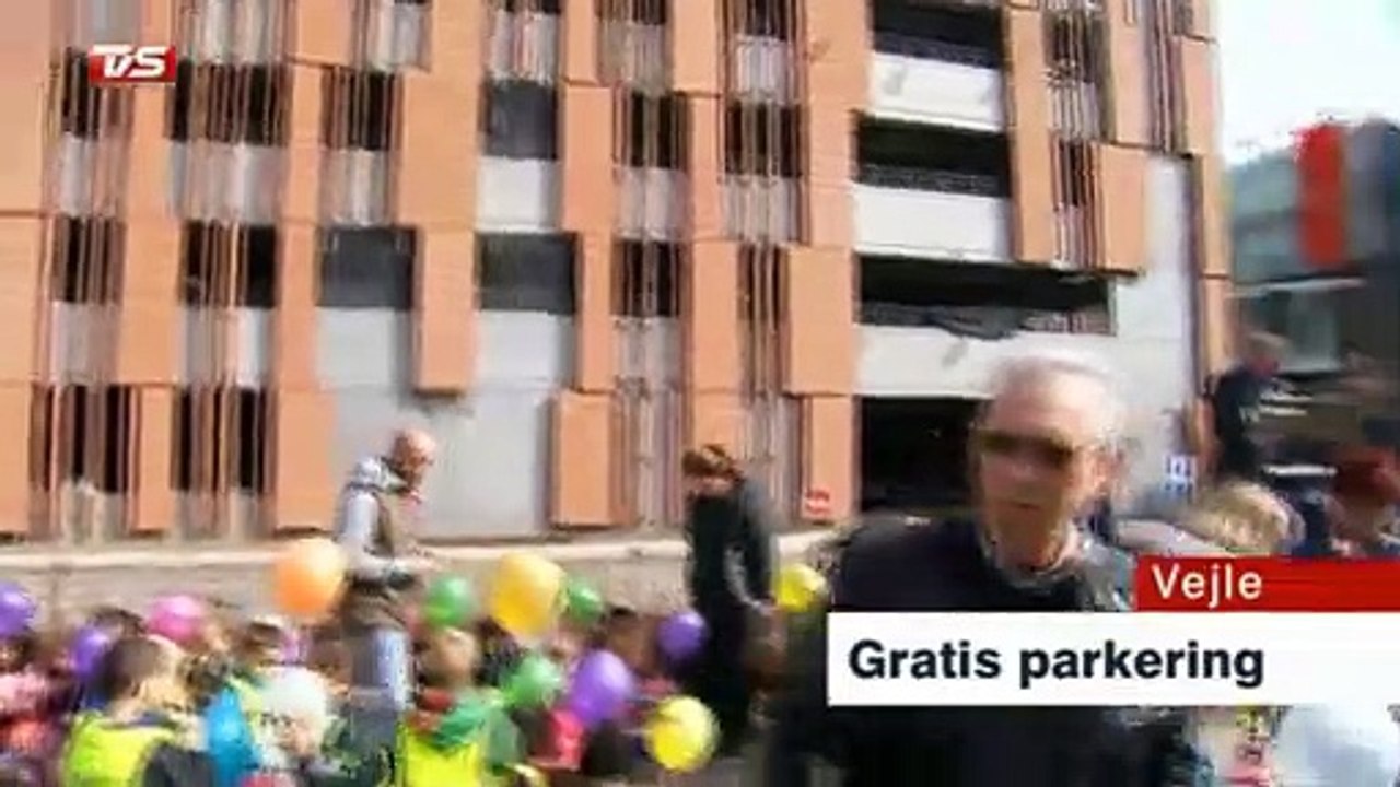 Vejle konkurrerer på P-pladser | Gratis parkering | P-hus Albert | Michael Pedersen | 25-04-2013 | TV SYD @ TV2 Danmark
