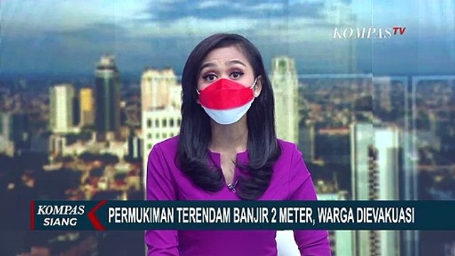 Permukiman Warga di Nias Utara Terendam Banjir Hingga 2 Meter