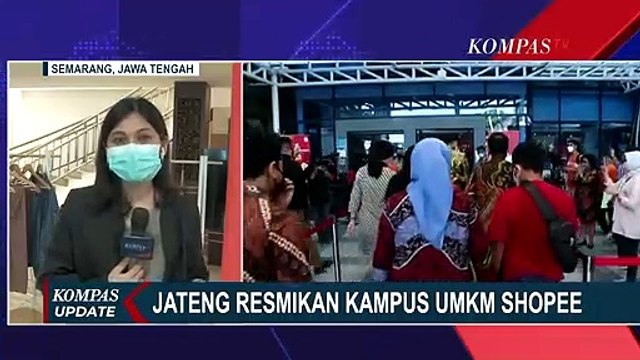 Jateng Resmikan Kampus UMKM Shopee, Targetkan 700.000 UMKM Go Digital
