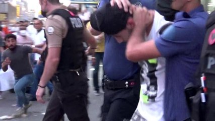 Sultangazi'de kız kaçırma kavgasında hareketli anlar