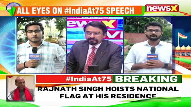 PM Modi Arrives At Red Fort To Deliver Independence Day Address Shortly NewsX