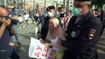Russland vor Parlamentswahlen: Demonstranten in Moskau festgenommen