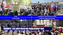 Manifs : les anti-pass ne faiblissent pas - 15/08