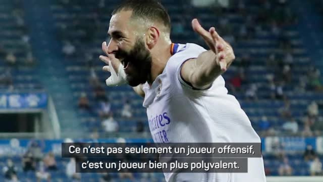 1ère j. - Ancelotti : "Benzema est un exemple à suivre"