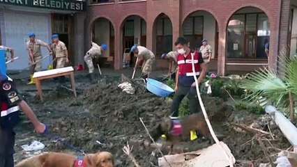 Download Video: Turchia, l'inondazione sulla costa del Mar Nero: vittime e devastazione