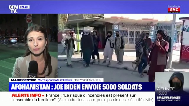 Joe Biden va envoyer 5000 soldats en Afghanistan pour évacuer le personnel diplomatique américain à Kaboul