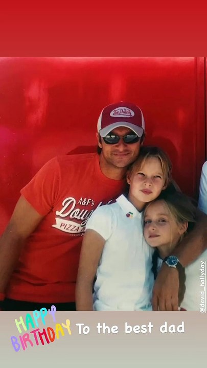 Estelle Lefébure souhaite un joyeux anniversaire à David Hallyday sur Instagram.