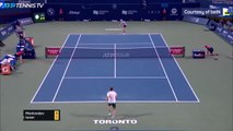 Medvedev masters big-serving Isner to make Toronto final