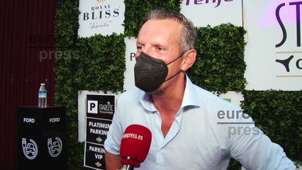 Joaquin Prat "es un gusto estar en Marbella, con una temperatura estupenda"