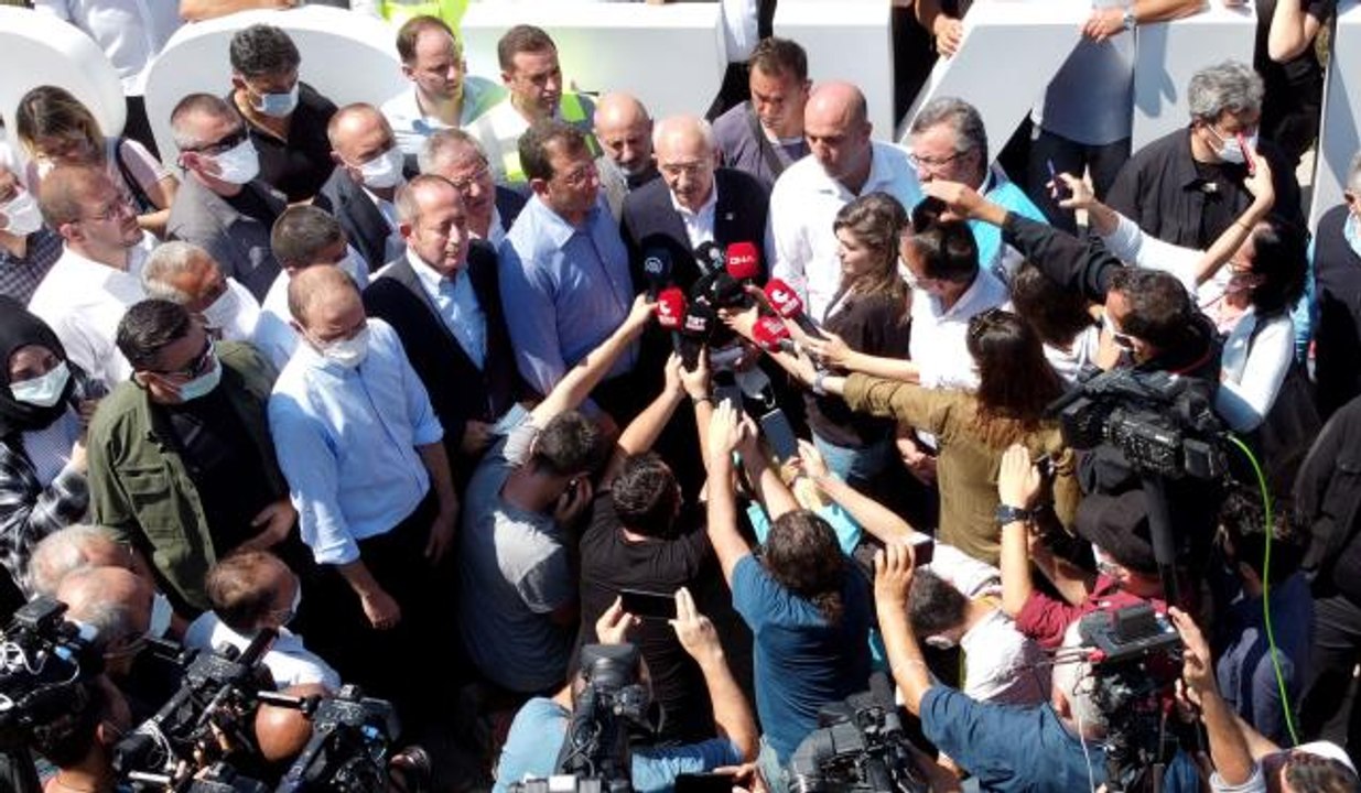 KASTAMONU - Bakan Soylu, sel felaketinin yaşandığı Bozkurt'ta incelemelerde bulundu