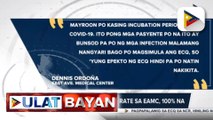 COVID-19 bed occupancy rate sa EAMC, 100% na; PGH, hindi muna tatanggap ng non-COVID-19 patients