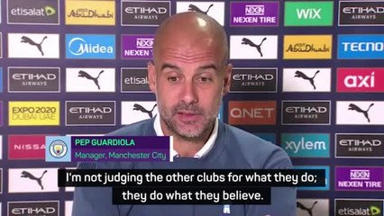 Video herunterladen: Pep hits back at critics over big spendings