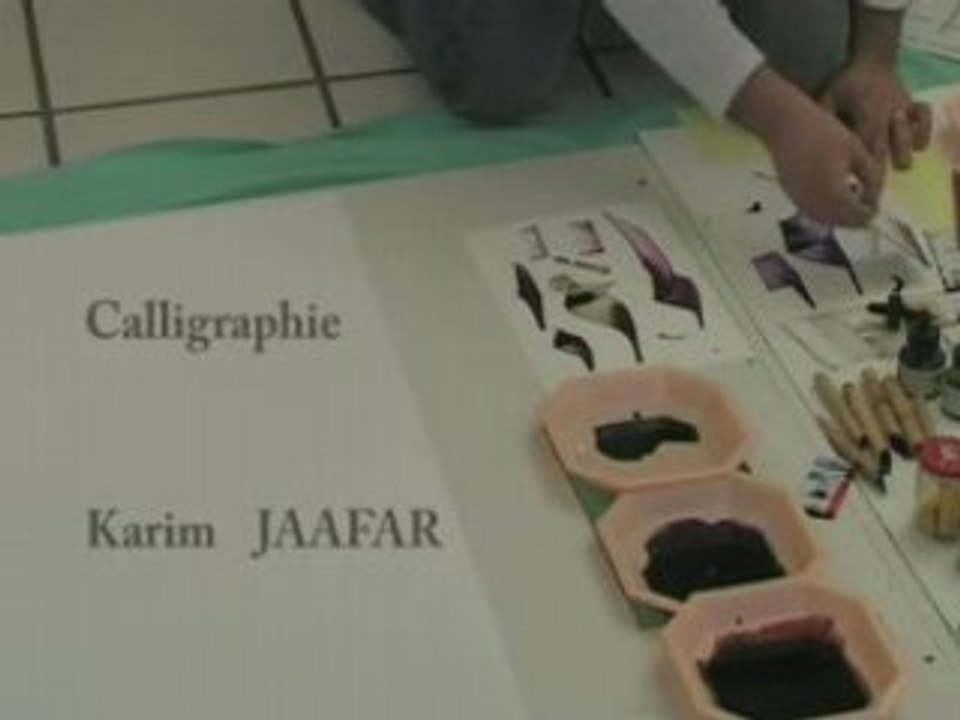 Vidéo Calligraphie