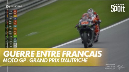 Duel entre Zarco et Quartararo - GP d'Autriche MotoGP