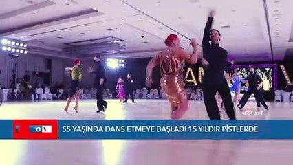 55 Yaşında Dans Etmeye Başladı 15 Yıldır Pistlerde