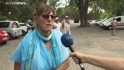 En Hongrie, des centaines de manifestants se mobilisent pour préserver leur presqu'île