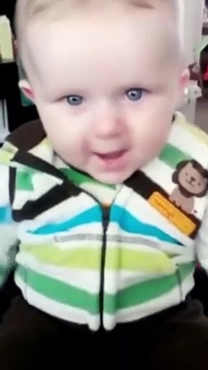 Funny Baby Videos playing # Short 1080 x 608