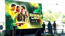 HUT Ke-76 RI, TNI AU Luncurkan Film Serigala Langit dan Pengibaran Bendera di Atas Langit Jakarta