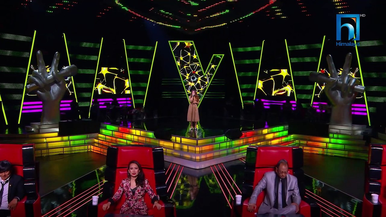 Sanju Moktan _Mayalu__ Blind Audition Performance _ The Voice of Nepal